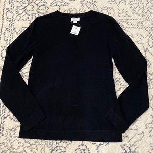 NWT Black J Crew Sweater